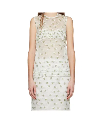 Cecilie�bahnsen Oksana Top In White