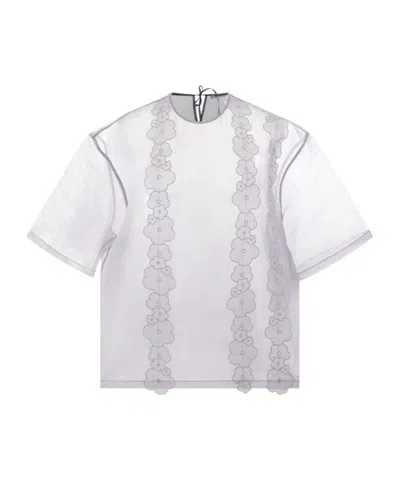Cecilie�bahnsen Short-sleeved Blouse In White