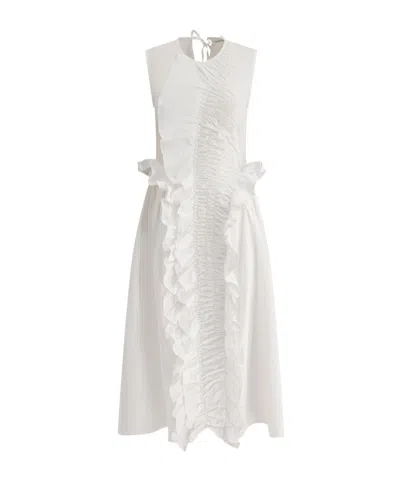 Cecilie�bahnsen Sleeveless Dress In White