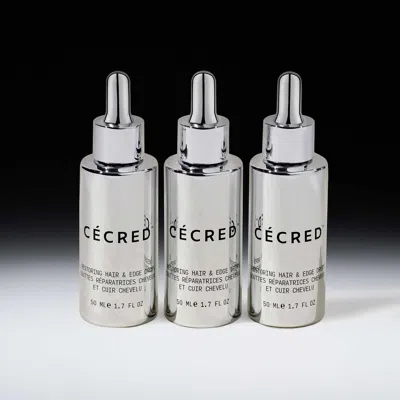 Cecred Restoring Hair & Edge Drops Trio