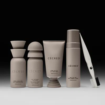 Cecred Sleek, Shield & Hold Bundle In Brown