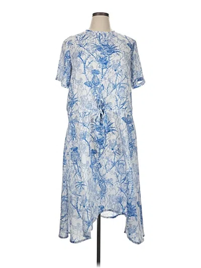 Pre-owned Cedric Charlier Casual Dress In Blue