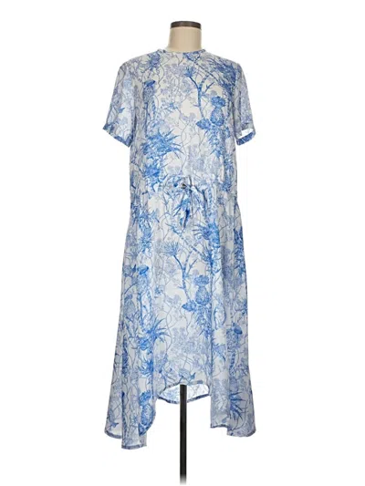 Pre-owned Cedric Charlier Casual Dress In Blue