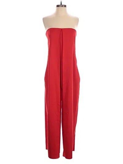 Pre-owned Cedric Charlier Jumpsuit In Red