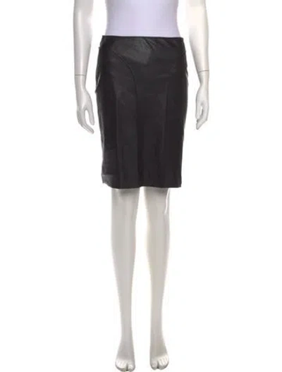 Pre-owned Cedric Charlier Knee-length Skirt In Grey