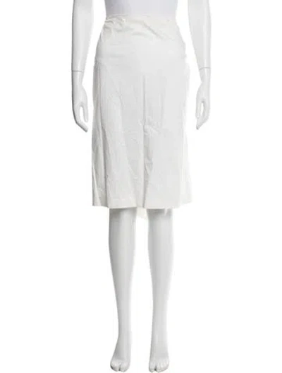 Pre-owned Cedric Charlier Midi Length Skirt In Blue