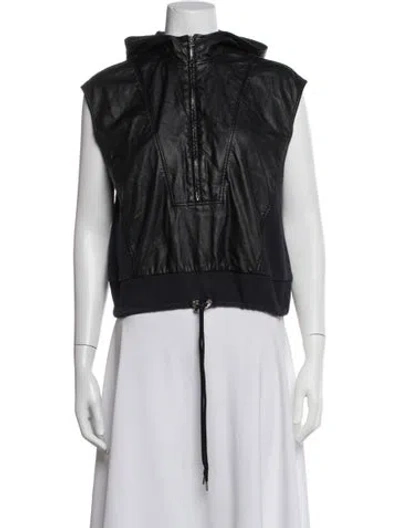 Pre-owned Cedric Charlier Vest In Black
