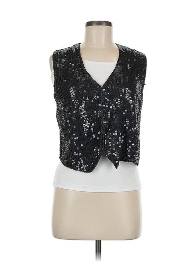Pre-owned Cee Cee's Closet Vest In Black