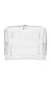 Cee Clear Large Cosmetic Case In Transparent