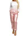 Cefian Tricia Jogger Pants In Pink
