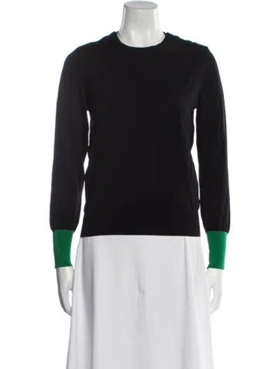 Pre-owned Cefinn Crew Neck Sweater In Black