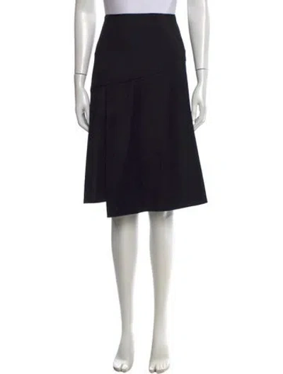 Pre-owned Cefinn Knee-length Skirt In Black
