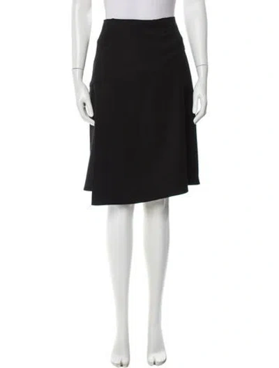 Pre-owned Cefinn Knee-length Skirt In Black