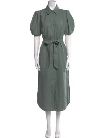 Pre-owned Cefinn Long Dress In Green