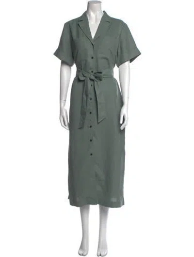 Pre-owned Cefinn Long Dress In Green