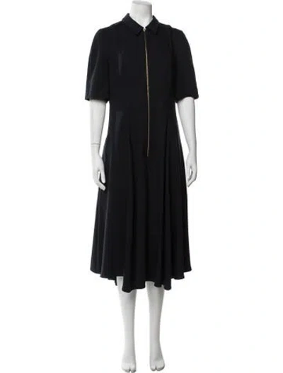 Pre-owned Cefinn Midi Length Dress In Black