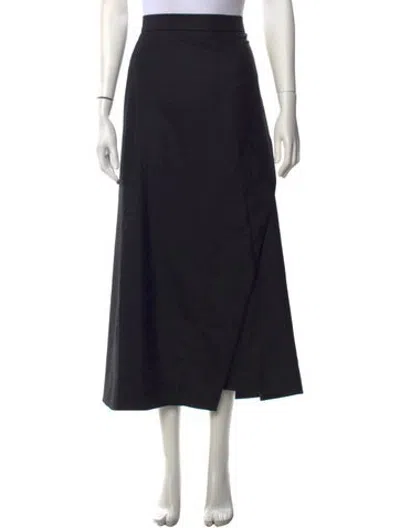 Pre-owned Cefinn Midi Length Skirt In Blue