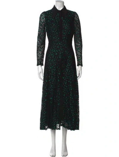 Pre-owned Cefinn Nylon Long Dress In Black