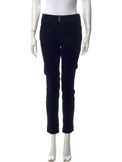 Pre-owned Cefinn Straight Leg Pants In Black