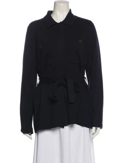 Pre-owned Cefinn Utility Jacket W/ Tags In Blue