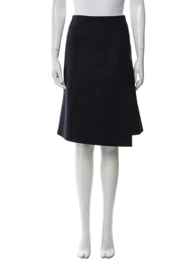 Pre-owned Cefinn Wool Knee-length Skirt In Multi