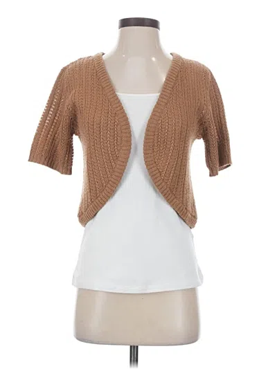 Pre-owned Cejon 3/4 Sleeve T-shirt In Brown