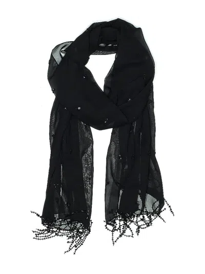 Pre-owned Cejon Accessories Inc. Scarf In Black