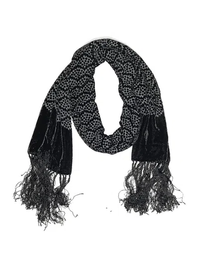 Pre-owned Cejon Accessories Inc. Scarf In Black
