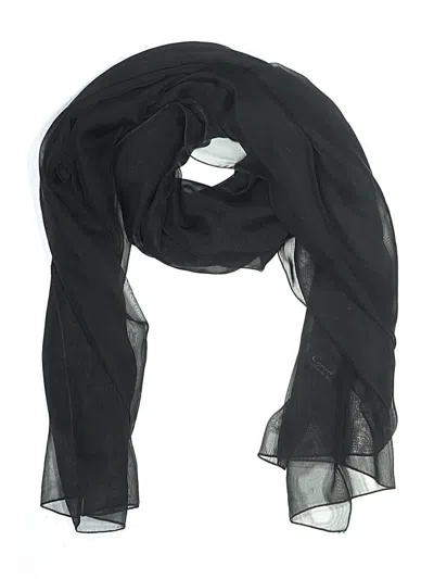 Pre-owned Cejon Accessories Inc. Scarf In Black