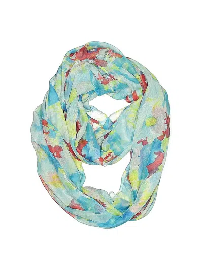 Pre-owned Cejon Accessories Inc. Scarf In Blue