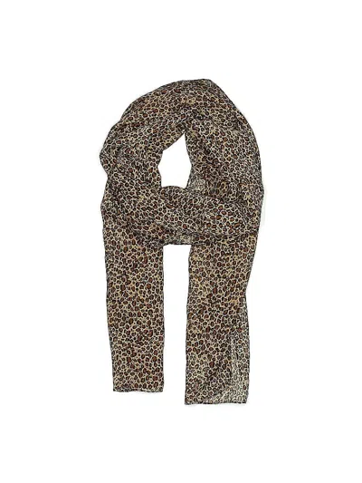 Pre-owned Cejon Accessories Inc. Scarf In Brown