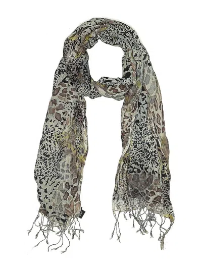 Pre-owned Cejon Accessories Inc. Scarf In Brown