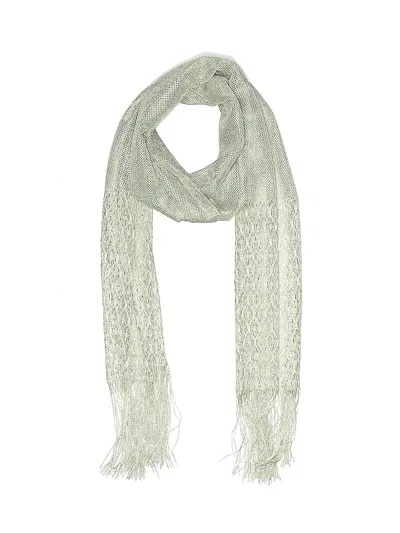 Pre-owned Cejon Accessories Inc. Scarf In Green