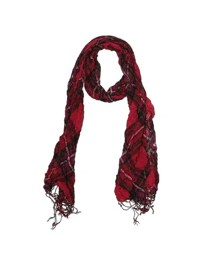 Pre-owned Cejon Accessories Inc. Scarf In Red