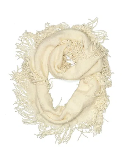 Pre-owned Cejon Accessories Inc. Scarf In White