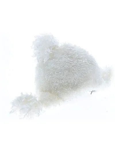 Pre-owned Cejon Accessories Inc. Winter Hat In White