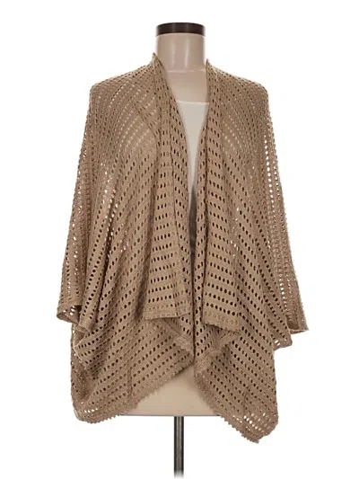 Pre-owned Cejon Cardigan Sweater In Tan