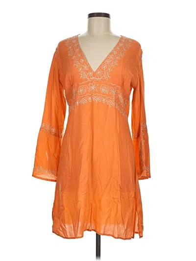 Pre-owned Cejon Casual Dress In Orange