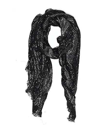 Pre-owned Cejon Scarf In Black