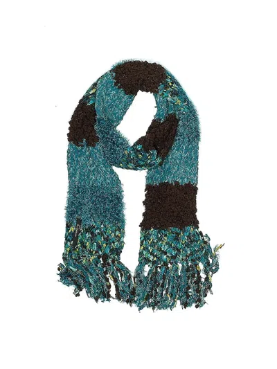 Pre-owned Cejon Scarf In Blue