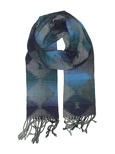 Pre-owned Cejon Scarf In Blue
