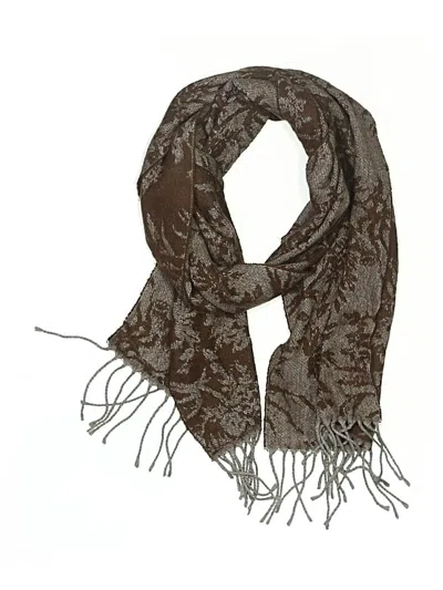 Pre-owned Cejon Scarf In Brown