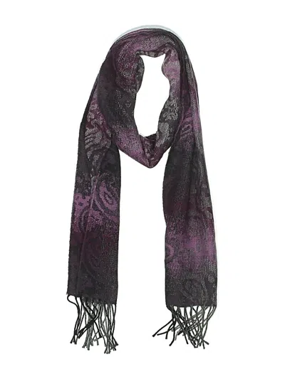 Pre-owned Cejon Scarf In Burgundy