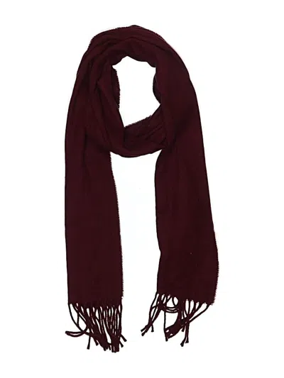 Pre-owned Cejon Scarf In Burgundy