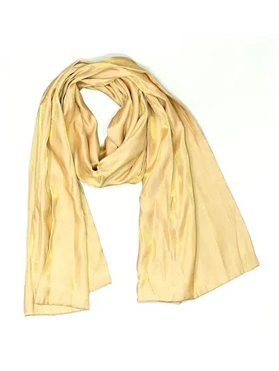 Pre-owned Cejon Scarf In Gold