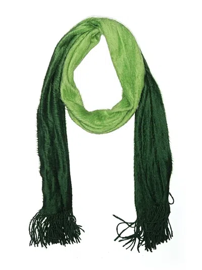 Pre-owned Cejon Scarf In Green