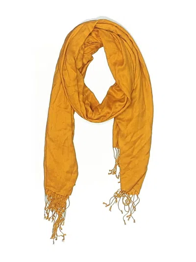 Pre-owned Cejon Scarf In Orange