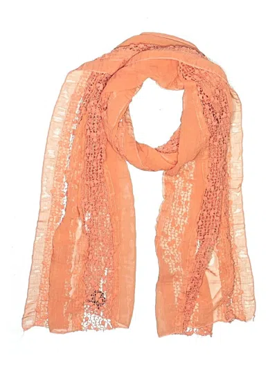 Pre-owned Cejon Scarf In Orange