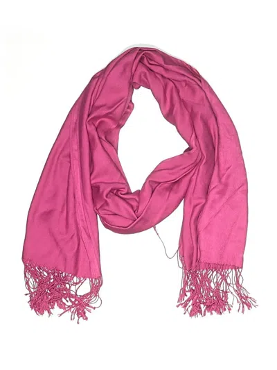 Pre-owned Cejon Scarf In Pink