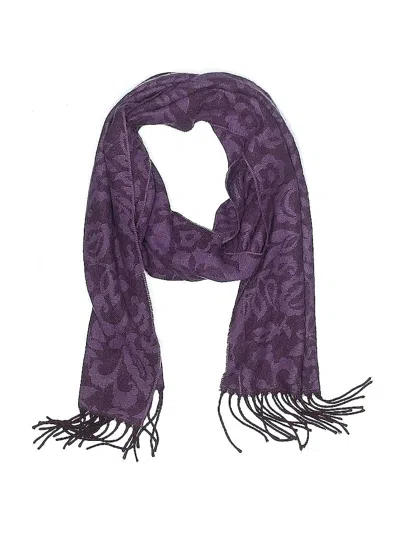 Pre-owned Cejon Scarf In Purple